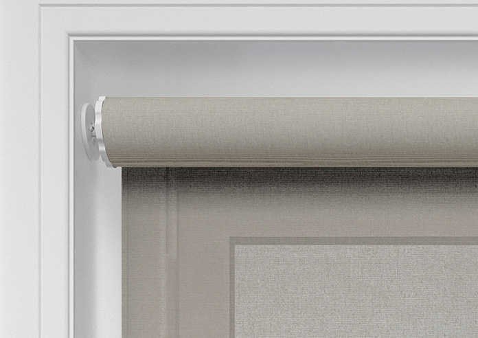 Pompeii Voile, Umber - Twist&Fit Roller Blind - Image 10